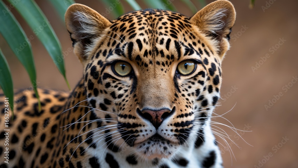 Obraz premium Savannah predator in the heart of Africa