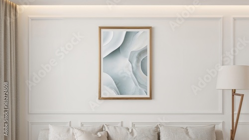 Mock-up poster frame positi...