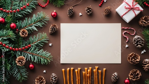 Seasonal Christmas card dis...