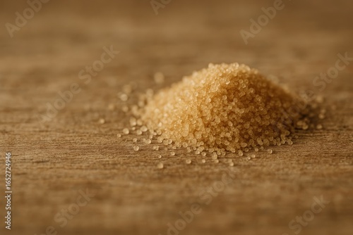 Detailed view of caramel-co...