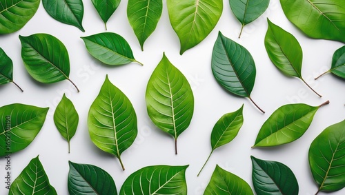 Detailed view of lush green...