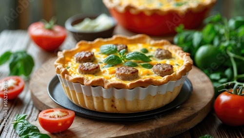 Delicious bite-sized quiche...