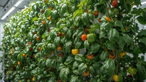 Thriving Hydroponic Veggies...