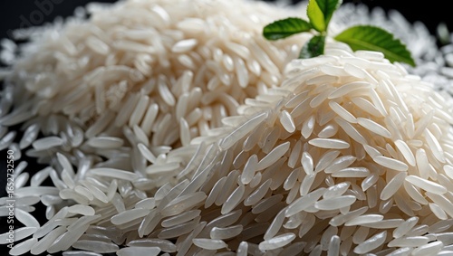 Types of rice including lon...
