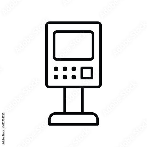 Minimalist Design of a Payment Kiosk in a Public Space Environment