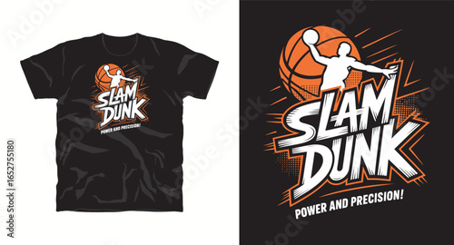 T-shirt Design with basketball slogan typography graphic design illustration vector, t-shirt print, sports, vintage, College league, Varsity League, chicago league