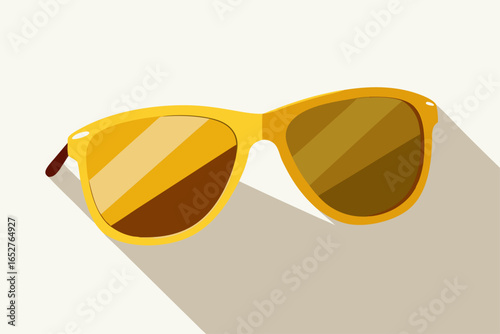 retro sunglasses vector illustration