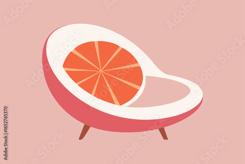 slice of grapefruit