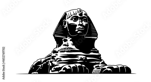 great sphinx transparent png isolated vector illustration for design projects