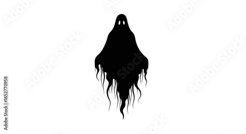 spooky transparent ghost illustration isolated png for halloween designs