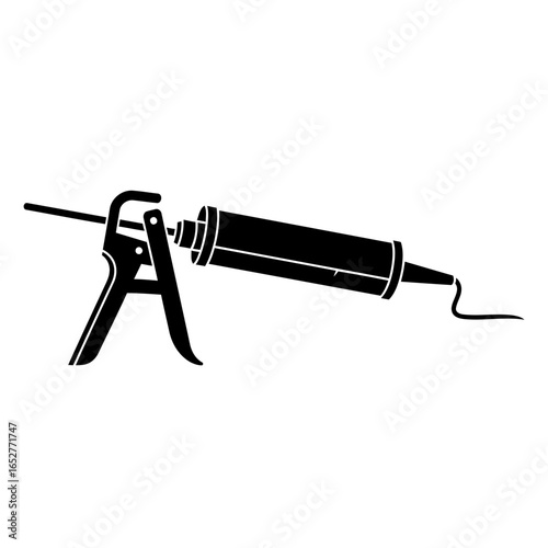 transparent background caulking gun illustration perfect for diy projects