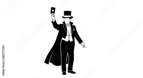 transparent background magician illustration isolated vector for design projects