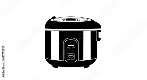 transparent background rice cooker icon isolated vector for website design