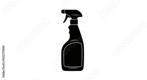 transparent background spray bottle icon perfect for design projects