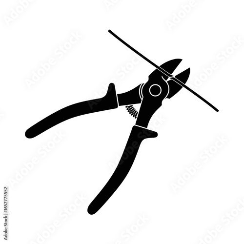 transparent background wire cutters isolated vector illustration for design projects
