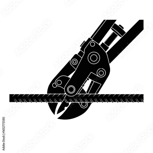transparent background wire cutter illustration isolated tool for design projects
