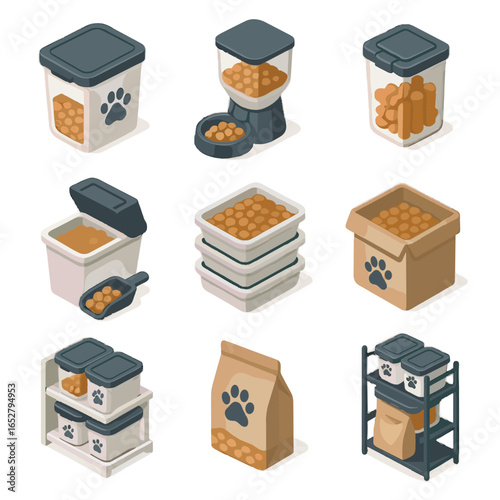 set of different objects