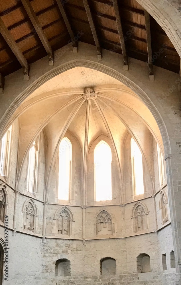 Fototapeta premium Capilla papa luna Peñiscola Agosto 2018