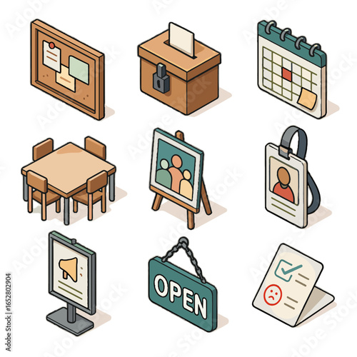 Calendar icon resource icons suggestion board sign bulletin announcement library feedback vector