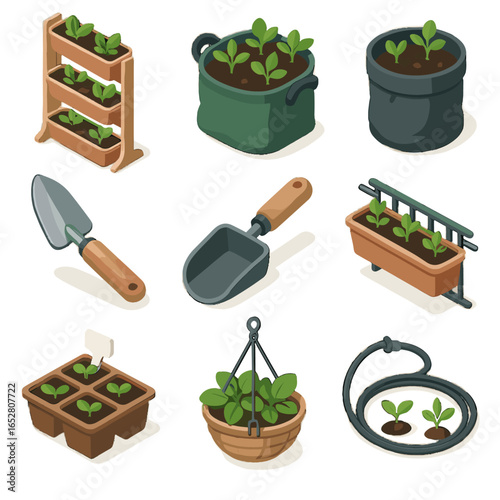 set of icons