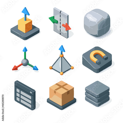 Mirror software box icons toggle surface panel vector icon widget d button
