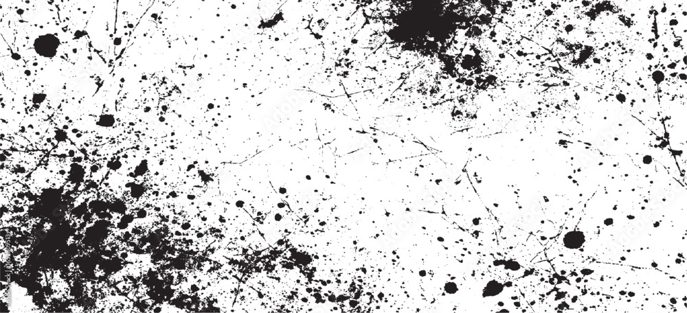 Fototapeta premium Grunge texture white and black. Vector texture dust and scratched. Grunge background. Overlay textures set stamp with grunge effect. Subtle distressed dust texture overlay
