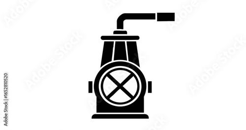 water tap isolated on white