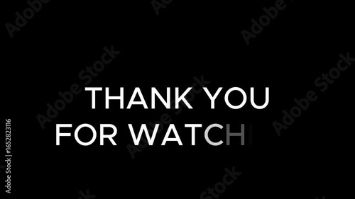 thank you for watching intro video