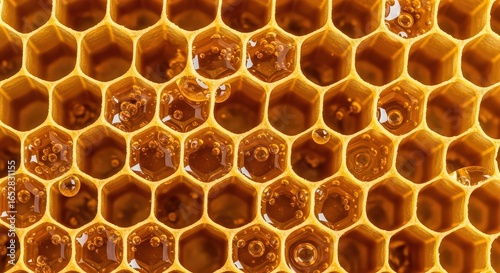 Obraz na płótnie honey comb background