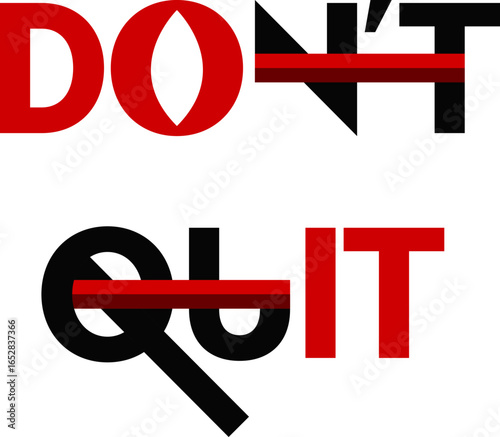 dont quit logo
