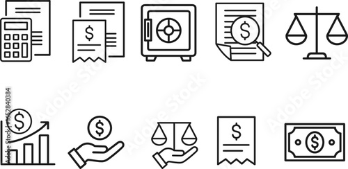 Financial Icon Set