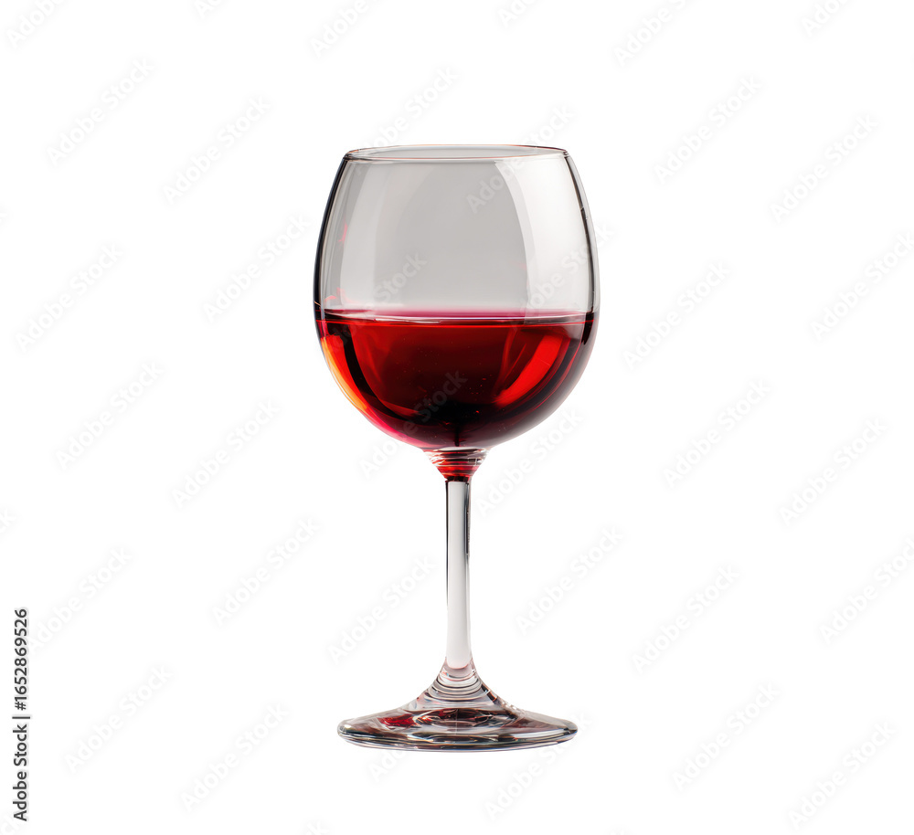 Red wine glass highlighting elegance and flavor for dining experience on a transparent background, cut out Red wine glass highlighting elegance and flavor for dining experience on a transparent background, cut out