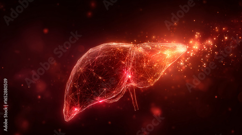 Human Liver:  Detailed Anatomy,  Medical Illustration,  Hepatology Research