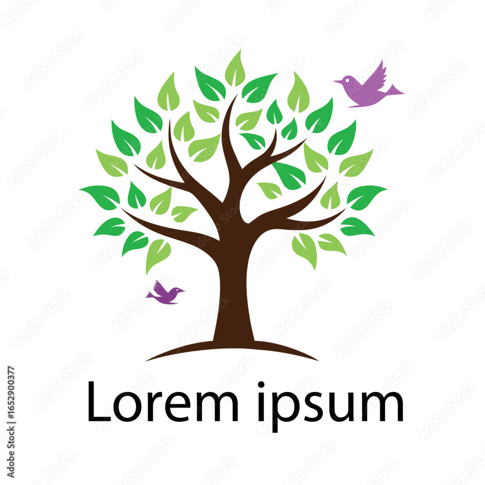 Obraz premium TREE LOGO