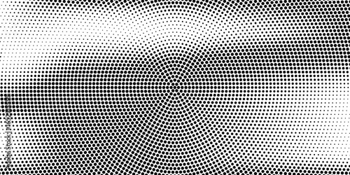 Abstract halftone dotted background. Futuristic grunge pattern, dot and circles. Vector modern optical pop art texture for posters, sites, business cards, cover, postcards, labels, stickers layout.