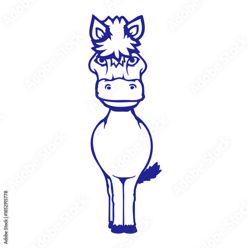 Horse Sweet Pony Foal Cute Cartoon Funny Comic Fun