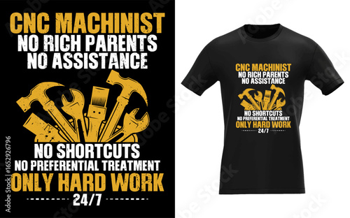 cnc machinist no rich parents no assistance no shortcuts