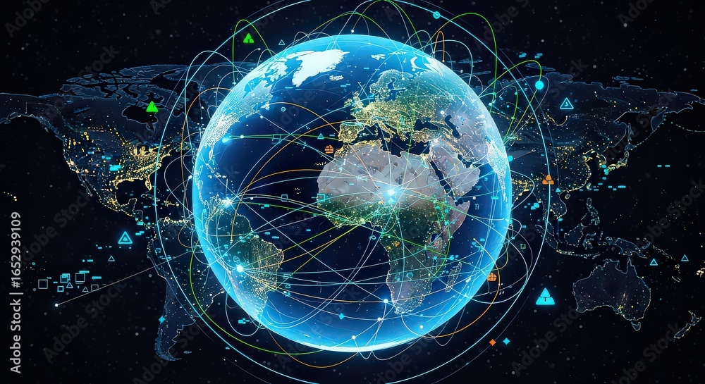 Obraz premium planet earth in space