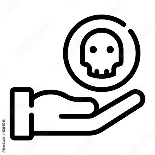 hand line icon