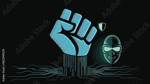 Cybersecurity Protection Data Privacy Hacking Defense Digital Security