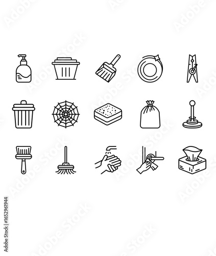 House Cleaning Icons