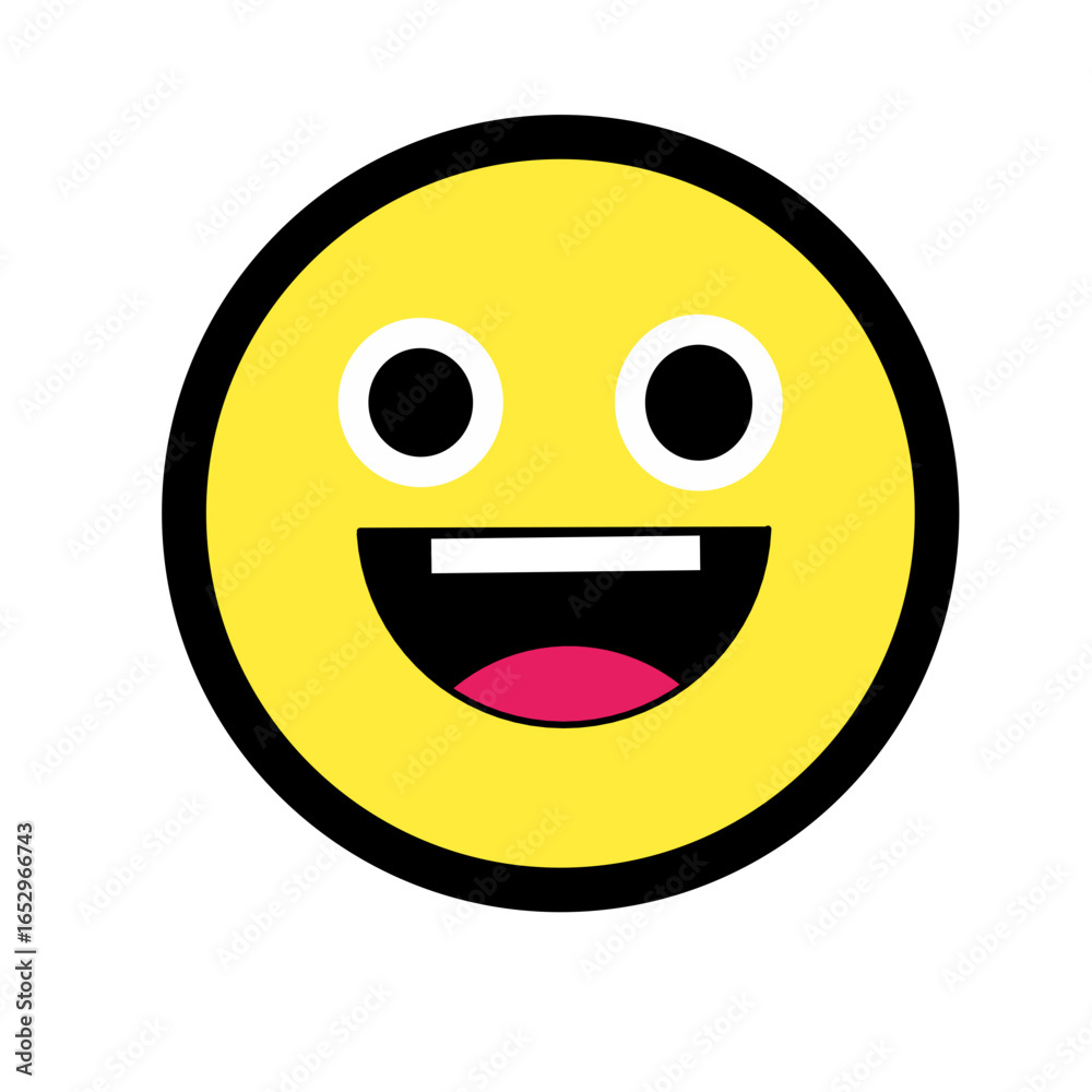 Fototapeta premium happy smiley face