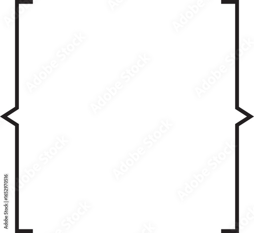 Curly Brackets Vector Illustration