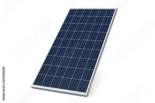 Isolated Solar Panel Transparent Background Renewable Energy Green Technology