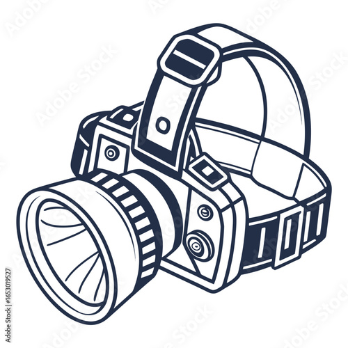 Digital camera isolated on white background, a professional photography equipment for capturing highquality images and videos with advanced technology