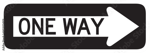 one way