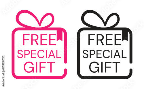 Free special gift vector illustration design.