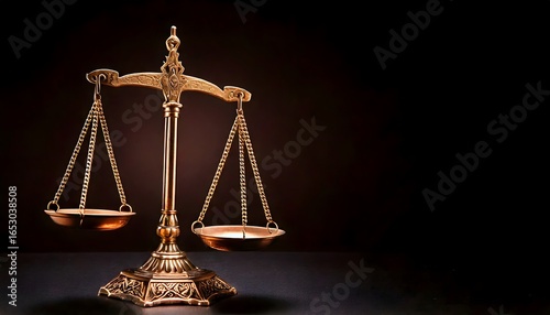 Justice Scale Law, Balance, Equality (AI Generated)