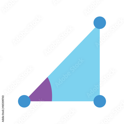  Trigonometri Triangle icon