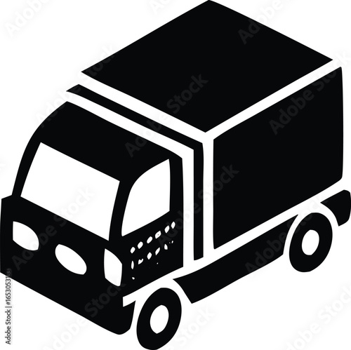 truck icon vector illustration